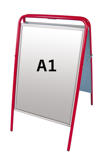 Expo Sign Kundenstopper - A1 - rot